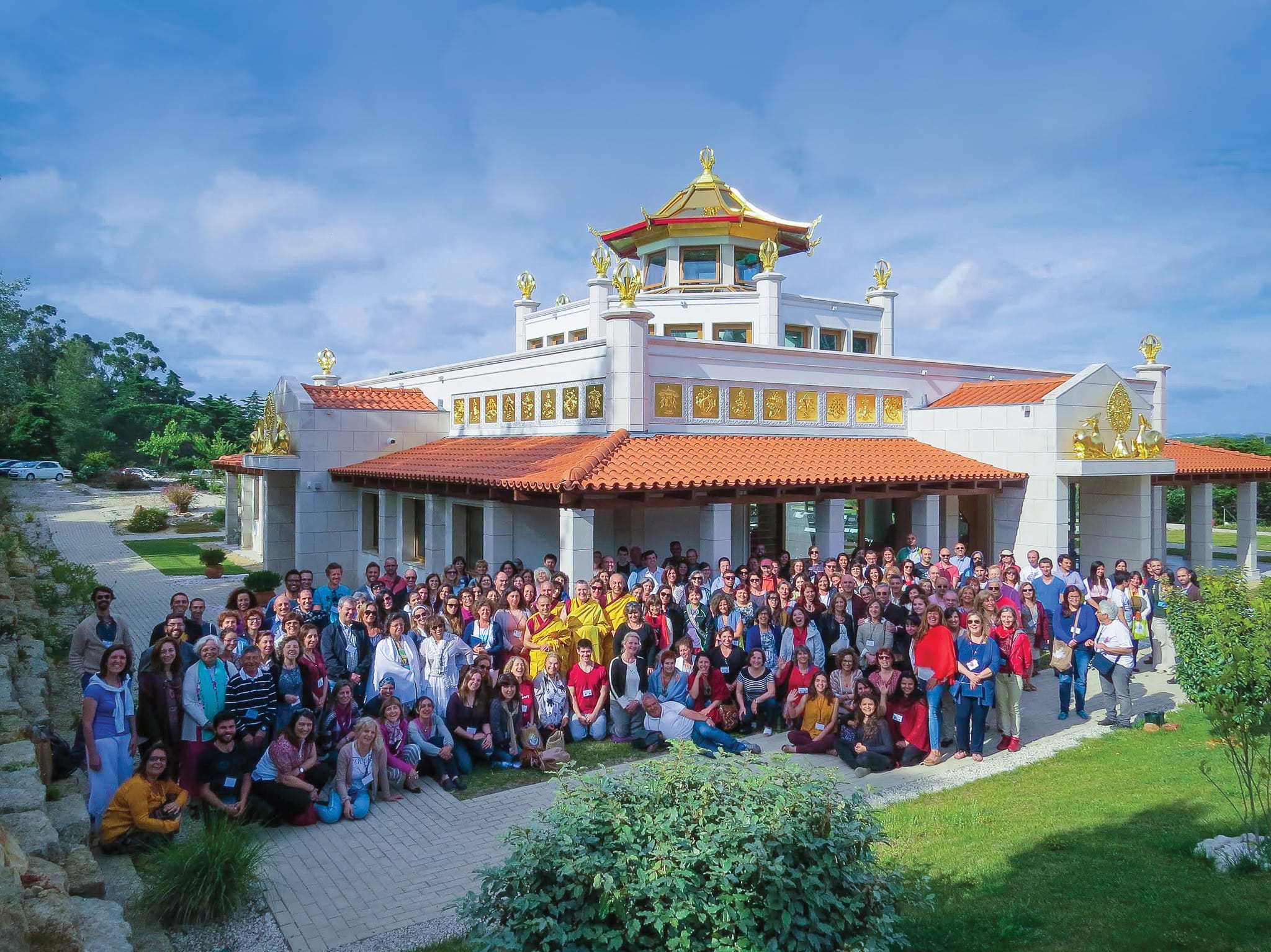 7-Portuguese Festival 2016 Temple with Gen-la Dekyong-
